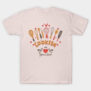 Heartfelt Culinary Whimsy: Infusing Love and Laughter into Kitchen Utensils T-Shirt